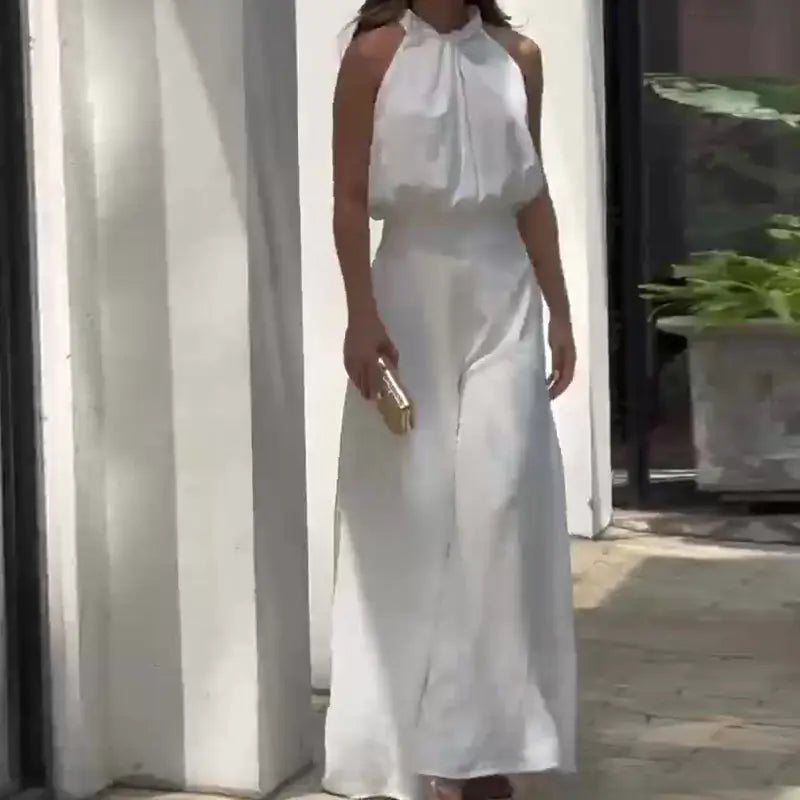 Summer New Solid Color Top and Pants Set