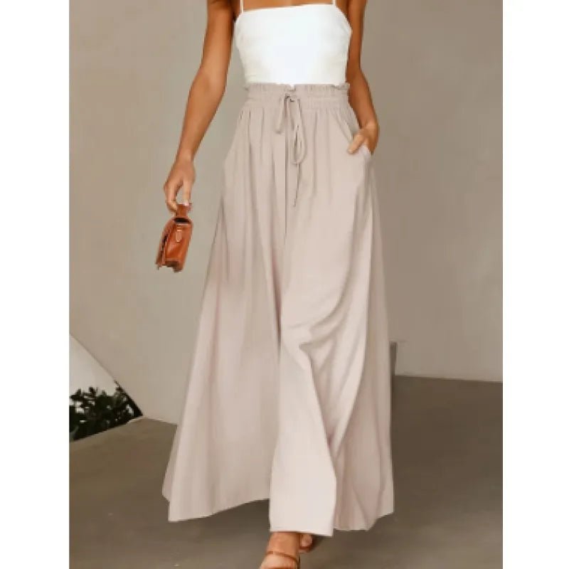 Women's Wide - Leg High - Waist Dress Pants - Canadian902Shop