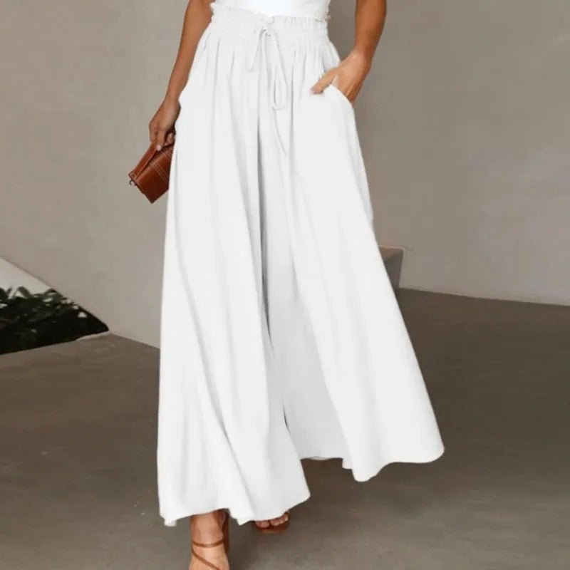 Women's Wide - Leg High - Waist Dress Pants - Canadian902Shop