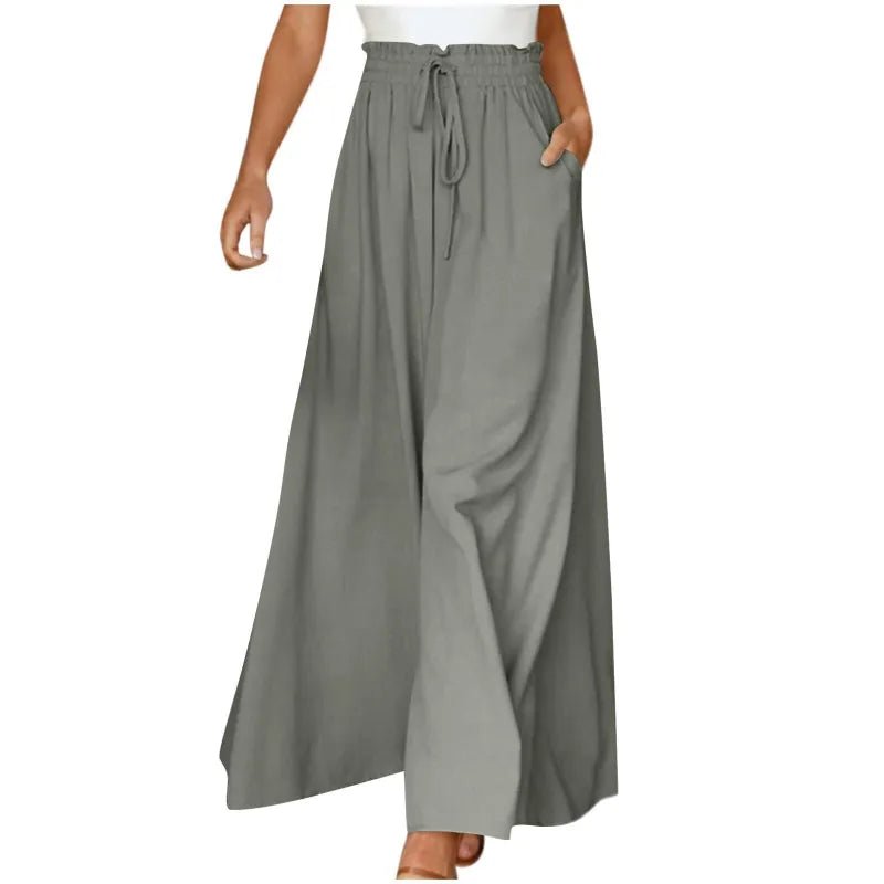 Women's Wide - Leg High - Waist Dress Pants - Canadian902Shop