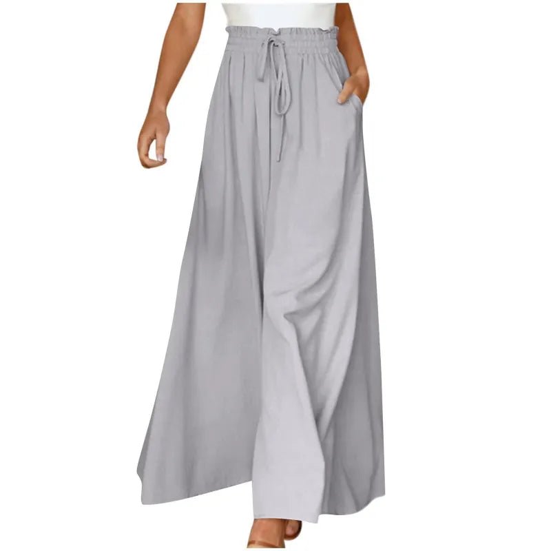 Women's Wide - Leg High - Waist Dress Pants - Canadian902Shop