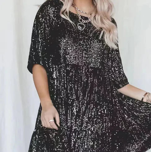 Women's Sequined Glitter Dress