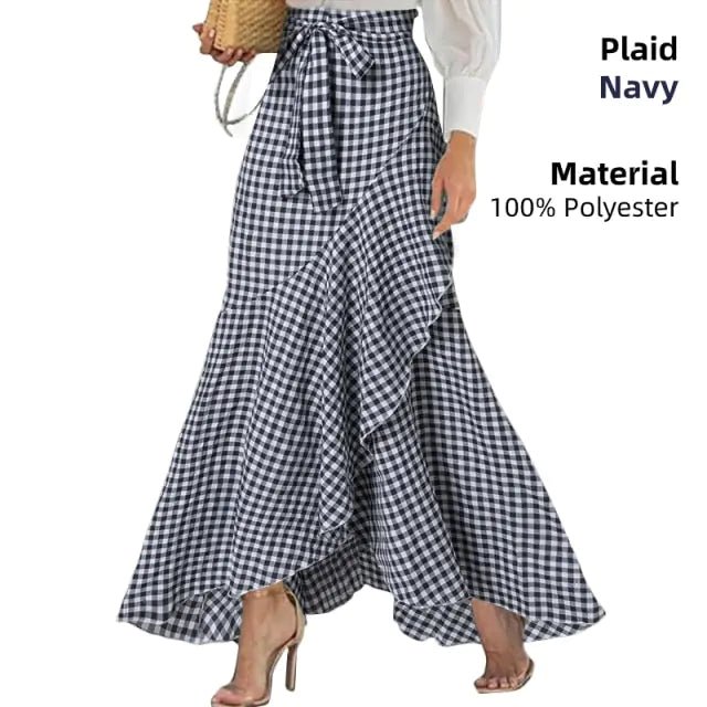 Ladies Casual Loose Ruffles Skirt - Canadian902Shop