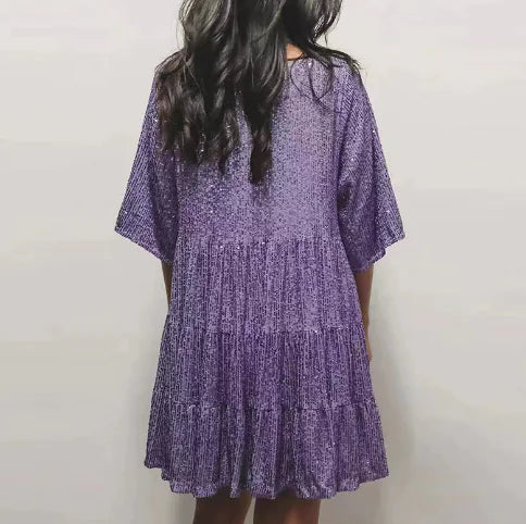 Women's Sequined Glitter Dress