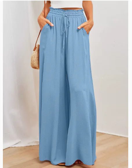 Women's Wide - Leg High - Waist Dress Pants - Canadian902Shop