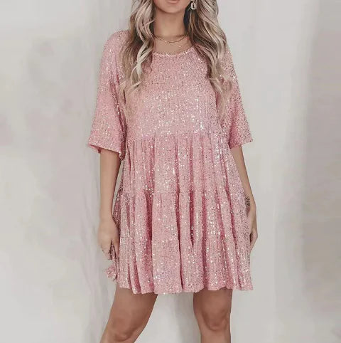 Women's Sequined Glitter Dress