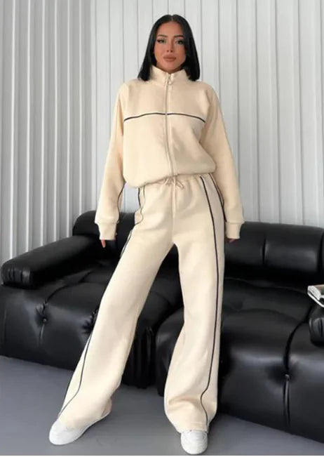 Long Sleeve Cardigan & Trousers Set