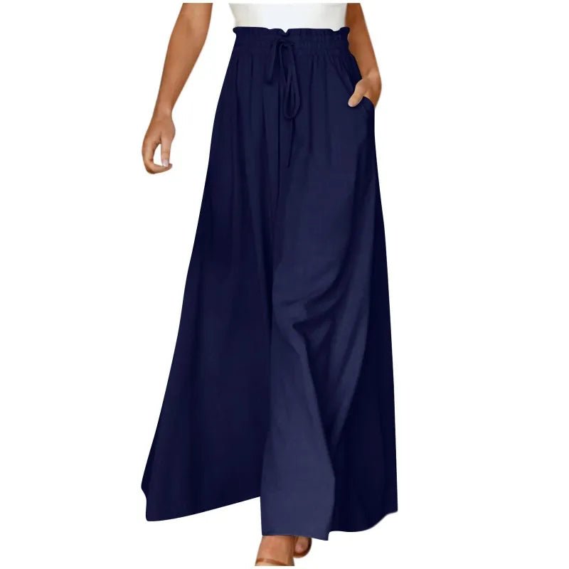 Women's Wide - Leg High - Waist Dress Pants - Canadian902Shop