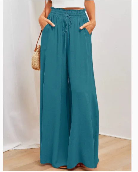 Women's Wide - Leg High - Waist Dress Pants - Canadian902Shop