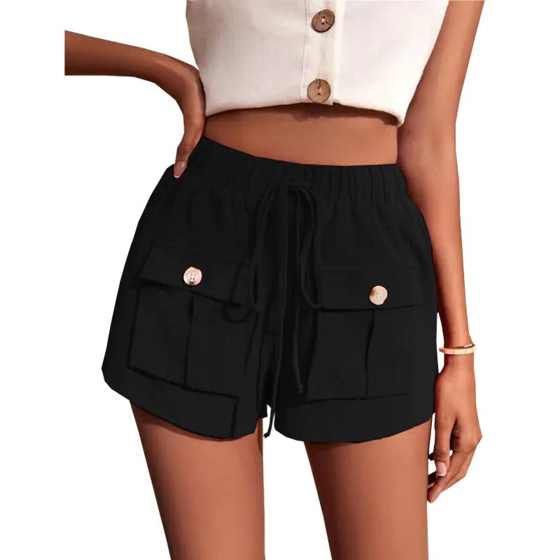 Women's Summer Loose Cargo Shorts with Pockets - Canadian902Shop