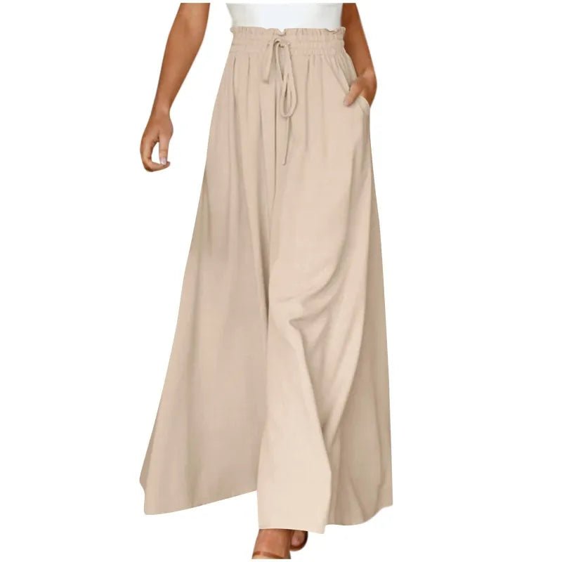 Women's Wide - Leg High - Waist Dress Pants - Canadian902Shop