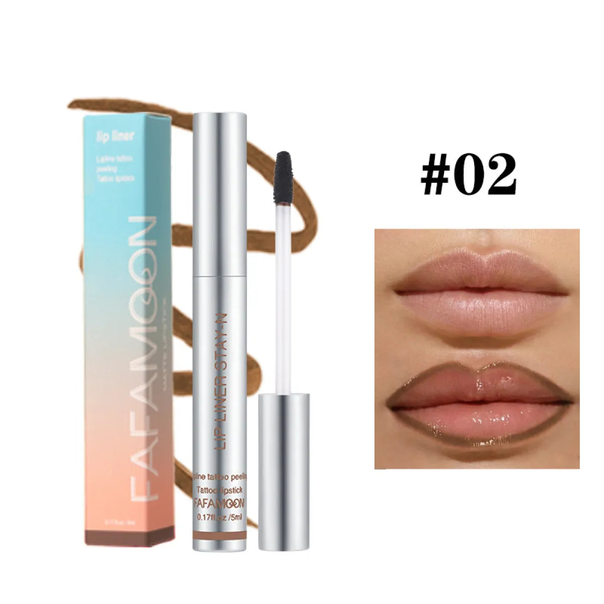 Peel Off Lip Liner, Stain
