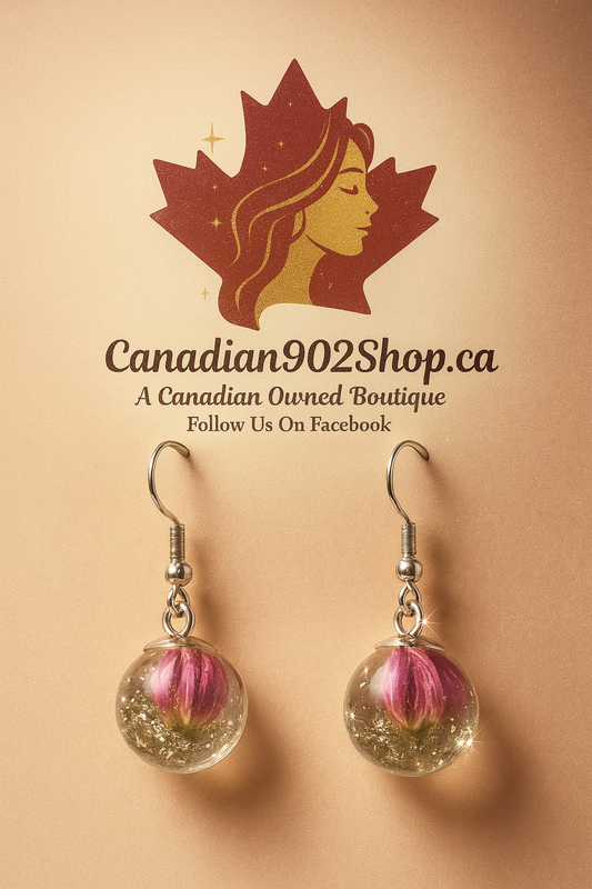 The Perfect Real Flower Earrings