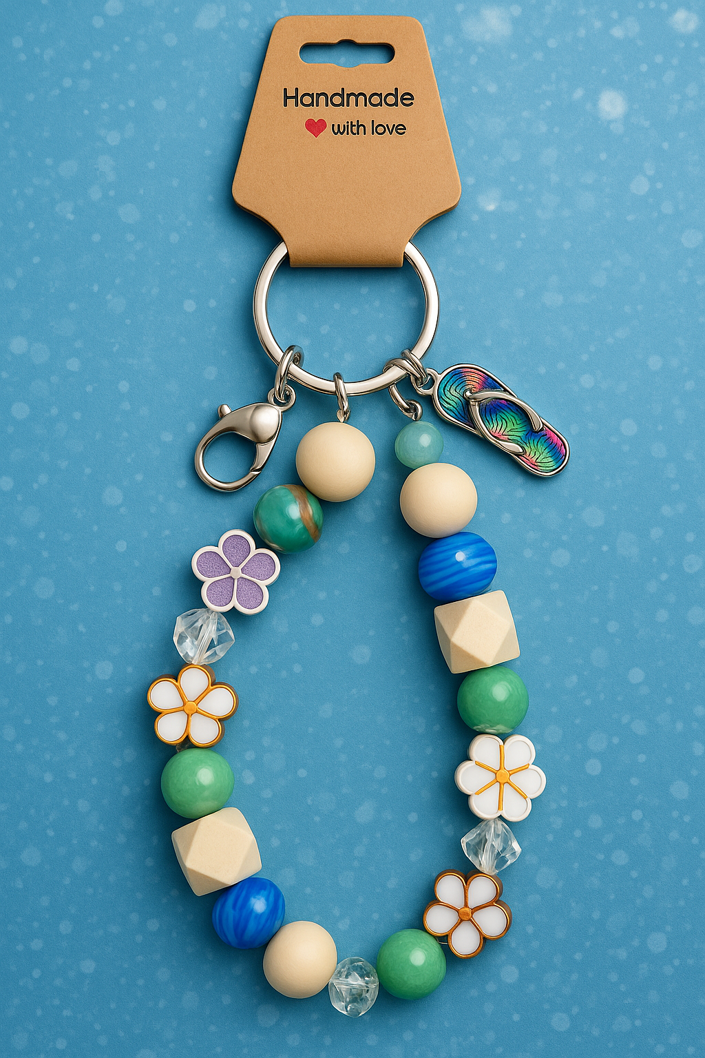 Pretty Flower KeyChain