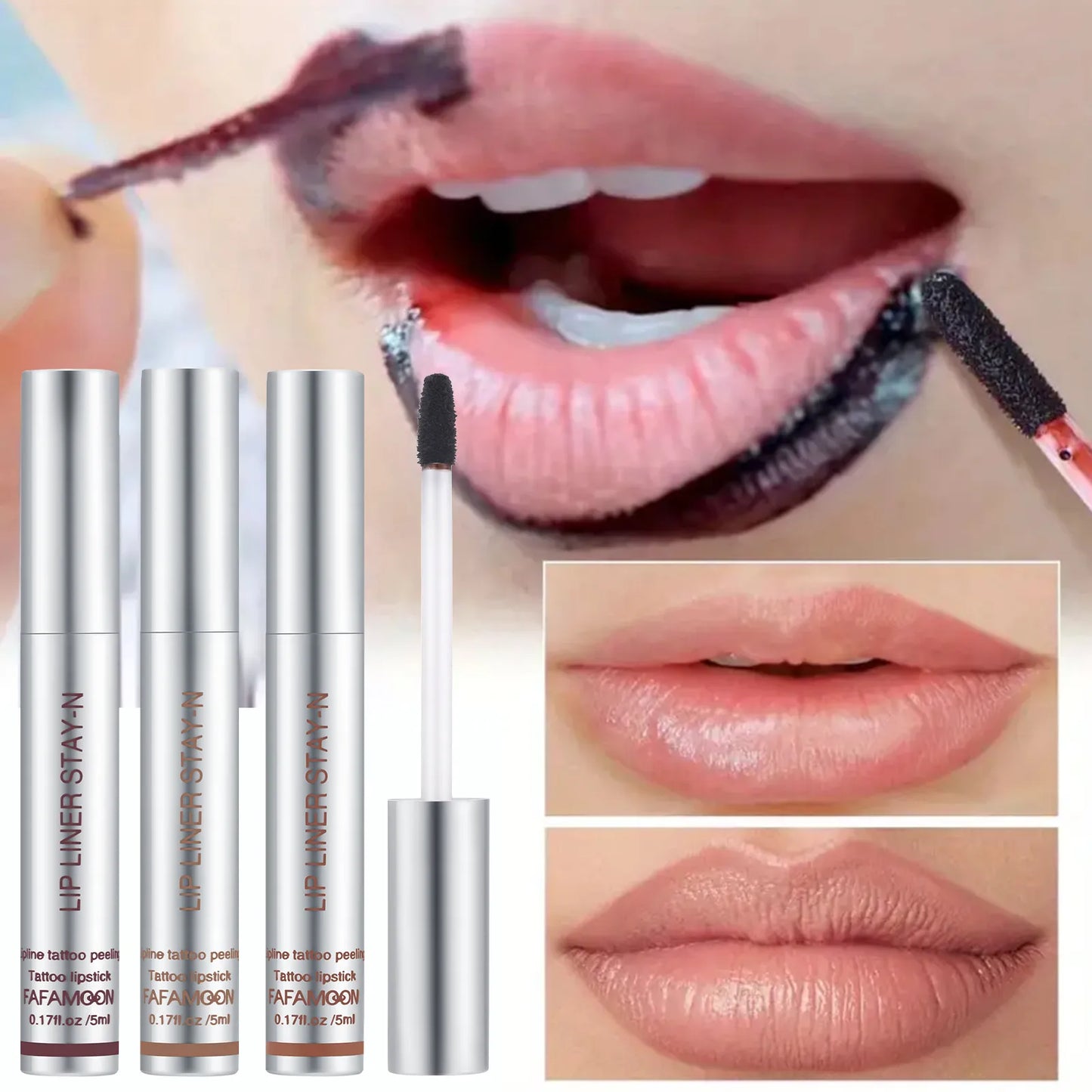 Peel Off Lip Liner, Stain