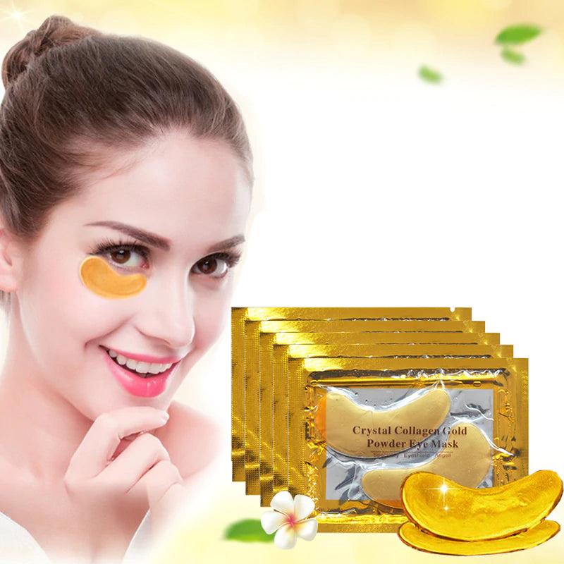 Crystal Collagen Gold Eye Mask Beauty Patches for Youthful Skin