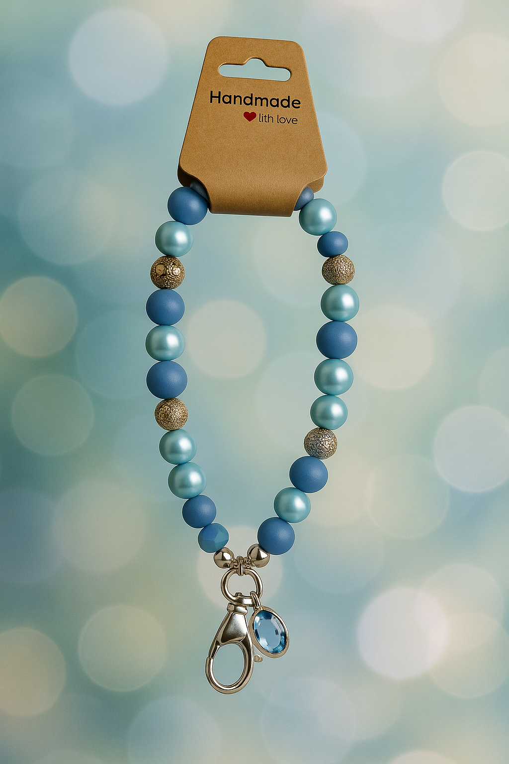 Blue Phone Charm/Strap