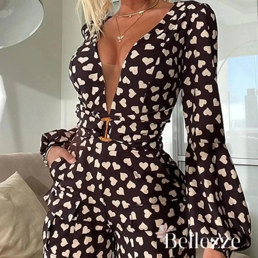 Bellezze Kamilly Romper for Chic Sophistication and Comfort