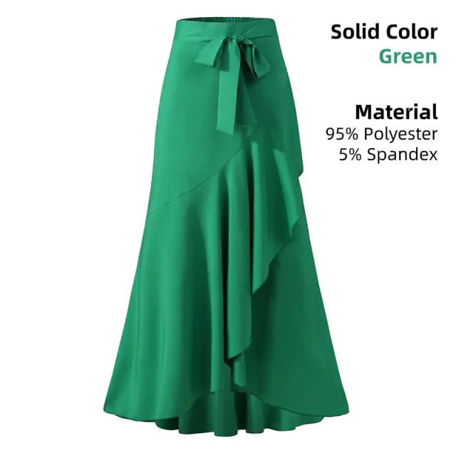 Ladies Casual Loose Ruffles Skirt - Canadian902Shop